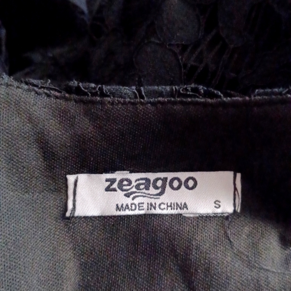 Zeagoo Black lacy Dress💕 - Picture 9 of 10